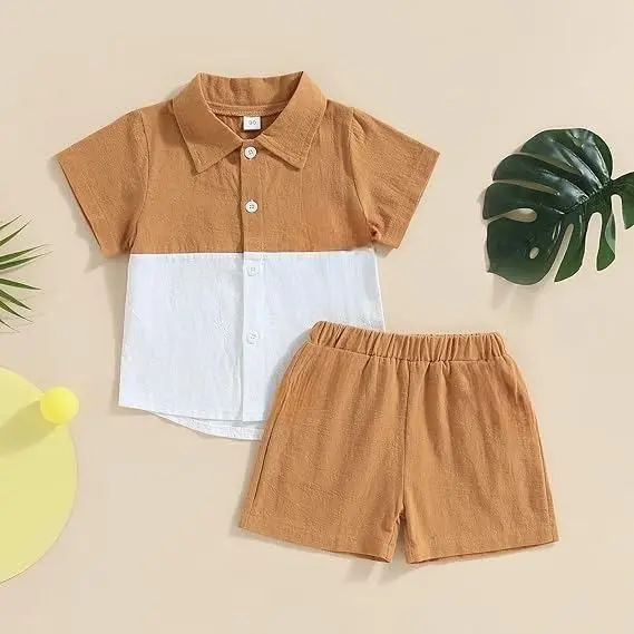 DAKOTA One Set Kemeja Lengan Pendek & Celana pendek