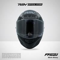 Gambar HELM FULL FACE RSV FFS21 BLACK GLOSSY SINGLE VISOR SERTIFIKASI SNI DOT & ECE R22.05 HELM DEWASA - SM dari RSV Helmet Official Shop Kota Bandung 3 Tokopedia