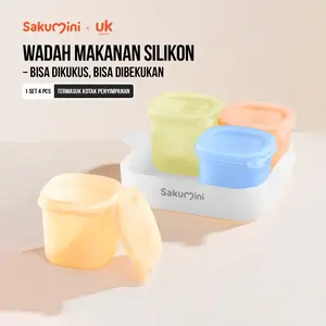 Sakumini PP Food Container Wadah MPASI Tray Storage Box Anak Bayi