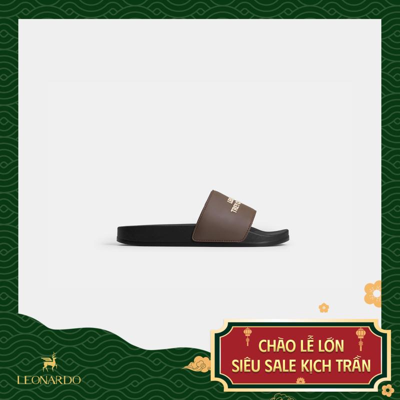 Dép Trey Nam Nữ Chất Liệu Cao Su Cao Cấp Thương Hiệu LEONARDO