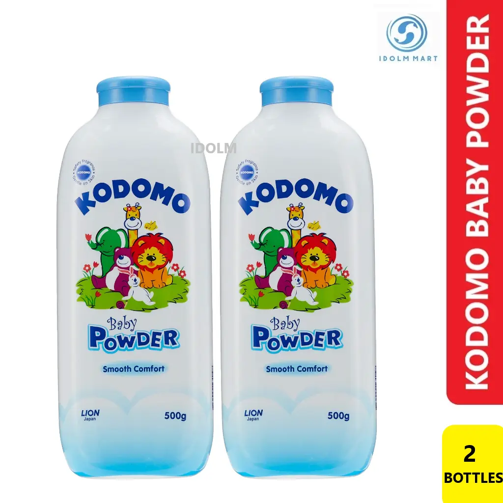 Kodomo Baby Powder Smooth Comfort 500g x 2