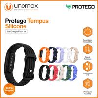 Gambar Watch Strap / Band Compatible For Google Fitbit Air Protego Tempus Silicone (PT-104) - Berry dari unomax Kota Bekasi 1 Tokopedia