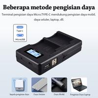Gambar PALO Baterai LP-E5 1800mAh + Charger - Baterai Kamera OEM High Capacity untuk Canon EOS 450D, 500D, 1000D, Kiss X2 X3, Rebel T1i Camera - Baterai-1pcs dari Palo Baterai Kab. Tangerang 5 Tokopedia