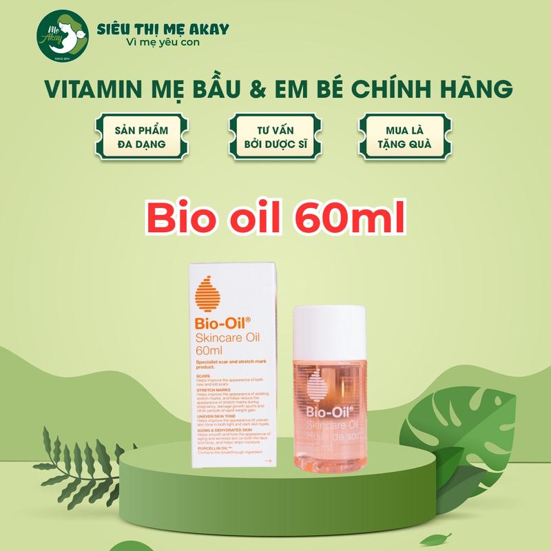  Bio oil dầu chăm sóc da giúp cải thiện rạn da cho phụ nữ có thai và sau khi sinh bào chế thảo dược thiên nhiên dung tích 60 và 125ml 