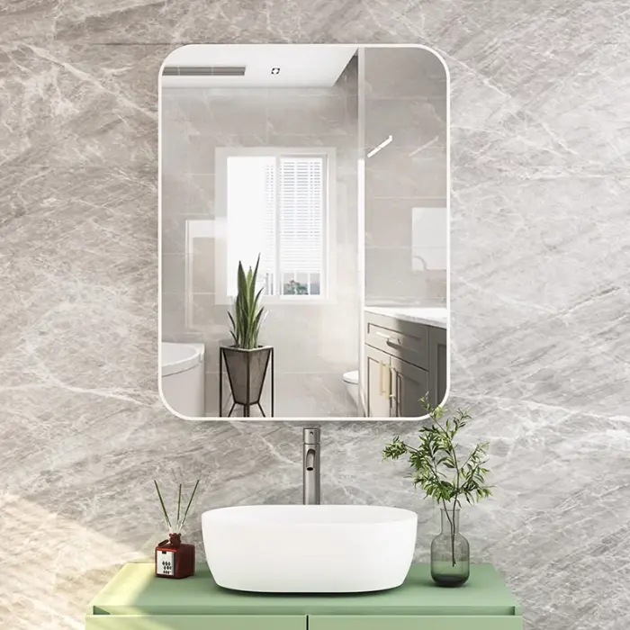 Modern Bathroom mirror /self-adhesive toilet vanity mirror