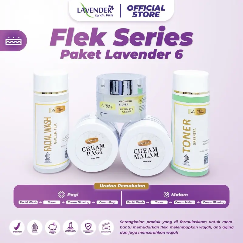 Paket Flek Series | Paket Flek | Skincare Flek | Flek | Lavender | Lavender Skincare 4