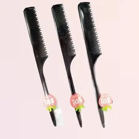Sisir Sasak Blow Lancip Salon Rambut Plastik Profesional untuk Kebutuhan Salon Anda