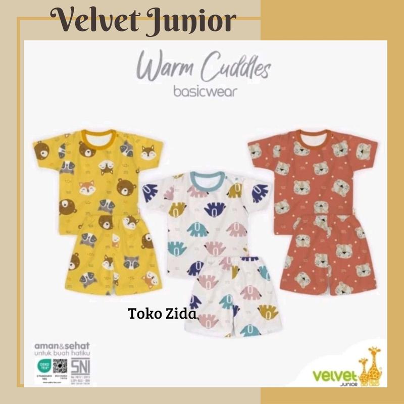 VELVET JUNIOR Terbaru Setelan oblong pendek murah 7