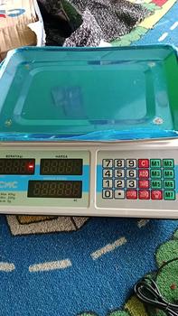 Product Review of QME Timbangan 40kg Buah Dan Sayur Digital Computing scale double Display Price - alat Multifungsi 2in1 Portable from @**e 0