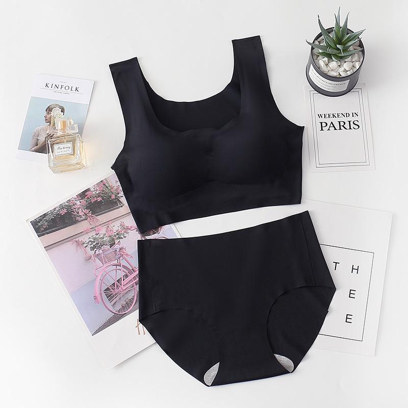 Bra Seamless Pakaian Dalam Wanita BH Tipis Busa Bra Pink gaya Jepang Bahan adem Nyaman 5