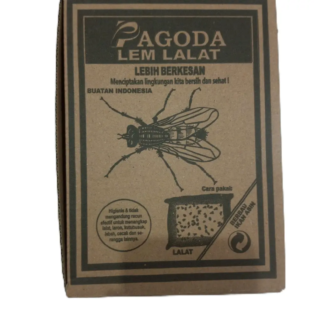 lem lalat cap pagoda isi 10 lembar super lengket