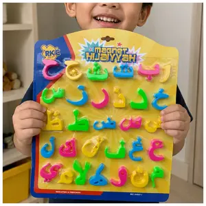 Mainan Huruf Hijaiyah Magnet - Magnetic Letter Arab Anak Edukatif