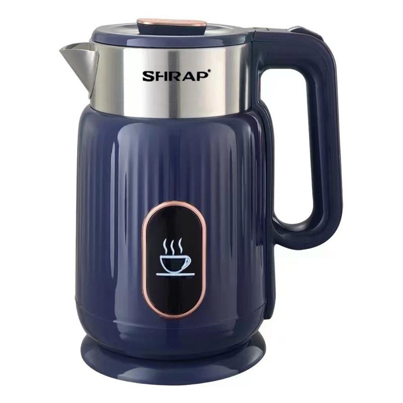 Ấm Siêu Tốc Mẫu Mới SHRAP SH-86 Dung Tích 2L Có 2 Lớp Cách Nhiệt