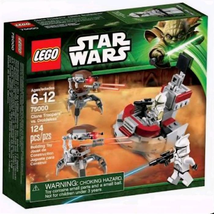 Gambar LEGO STAR WARS 75000 Clone Troper vs Droidekis dari JoVal Store_NEW Kota Surabaya Tokopedia