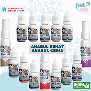 SEBACARE Obat Segala Penyakit Kucing dan Anjing Aman Digunakan Diare Flu Demam Muntah Sariawan