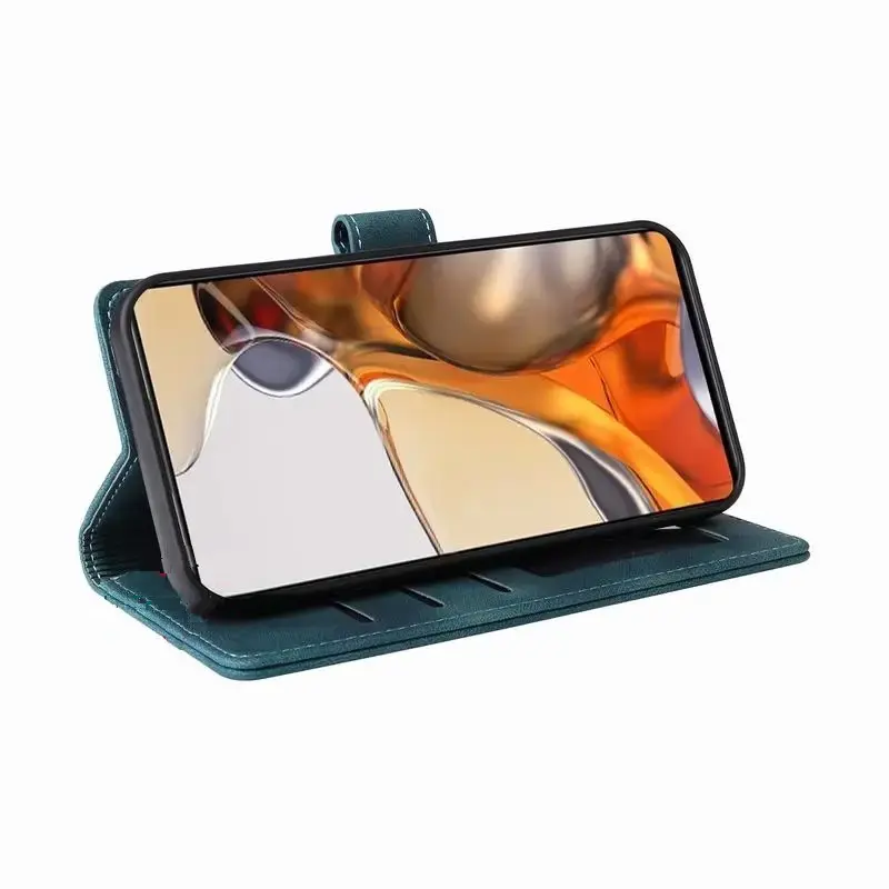 Case untuk OPPO A9 2020 / A5 2020 model flip buka tutup case standing ada tempat foto dan kartu juga tali hp flip cover 5