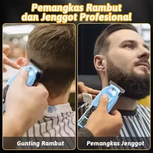Alat Cukur Jenggot Alat Potong Rambut di Rumah Pemangkas Jenggot / Alat Cukur Rambut Profesional Hair Clipper Vintage / Alat Cukur Rambut Elektrik Alat Cukur Elektrik Salon Rambut / Alat Cukur Rambut Elektrik Transparan