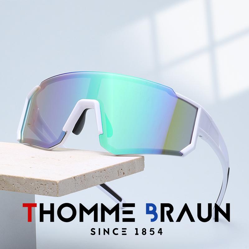Kính thể thao chống tia UV mẫu mới 2303 dành cho đạp xe chạy bộ marathon leo núi đi bộ xemôtô chắn gió chống bụi chống côn trùng kính màu sắc nổi bật lớp phủ chống nước