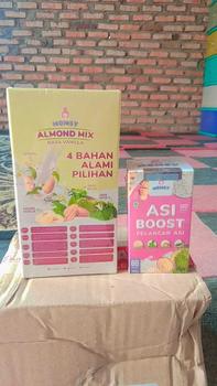 Product Review of MOMSY BUY 1 GET 1, ASI Booster 60 Kapsul X ALMOND MIX VANILLA 6 Sachet from n**a 0