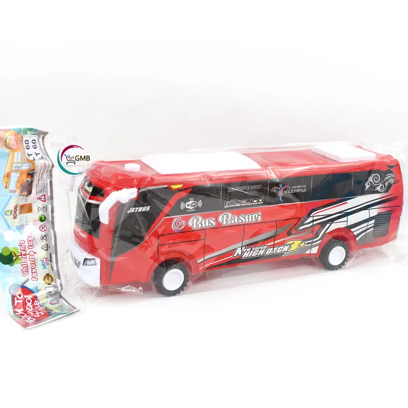 MAINAN ANAK MOBIL JSP BUS BASURI MUSIK TELOLET LT60 MOBILAN ANAK LAKI BIS WISATA 5