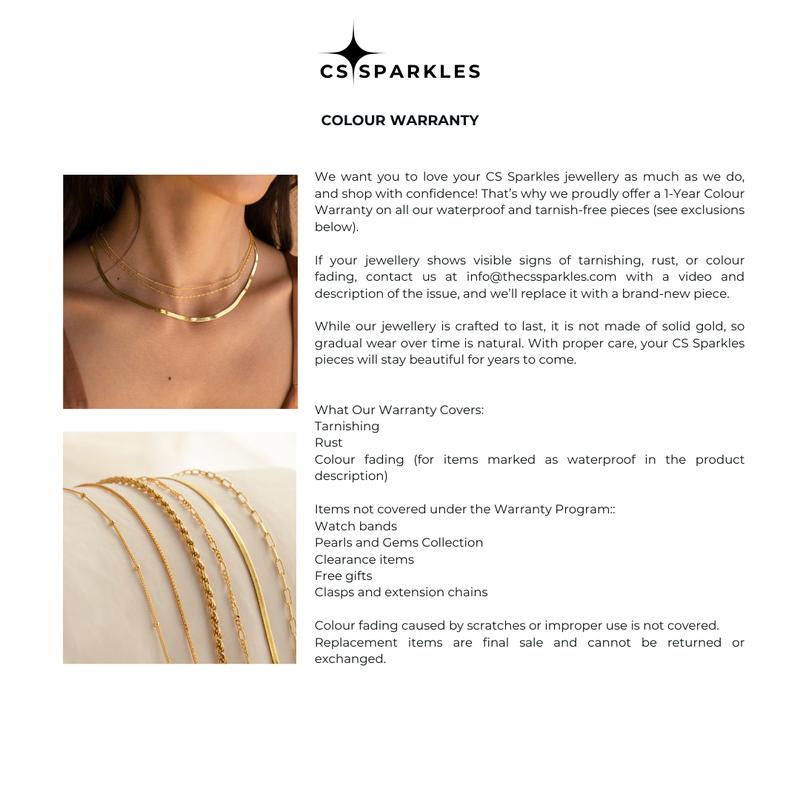 Beaded Choker, 18K Gold Plated – Dainty, Waterproof & Tarnish-Free Jewellery 7