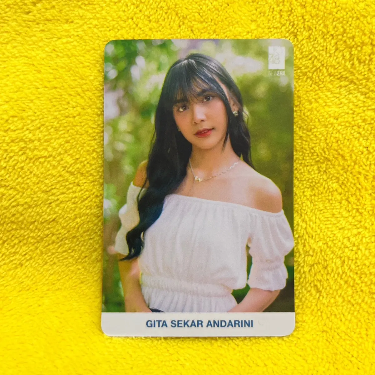 Photocard jkt48 gita sekar andarini summer tour official