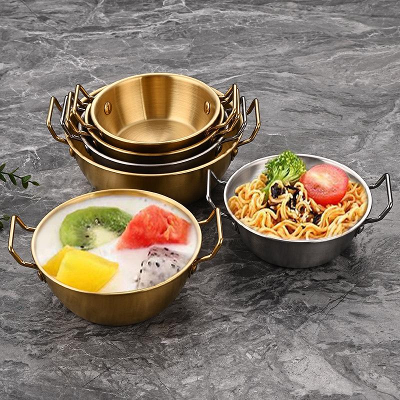 Nồi Nấu Mì Ramen, Nồi Súp Kim Chi, Nồi Nấu Súp Bằng Thép Không Gỉ, Thích Hợp Cho Bếp Ga, Bếp Du Lịch RV Ngoài Trời, Nồi Đầu 4