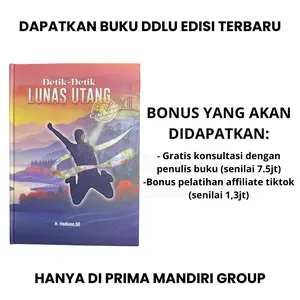 Buku Detik Detik Lunas Utang PREMIUM EDITION (EDISI TERBARU)