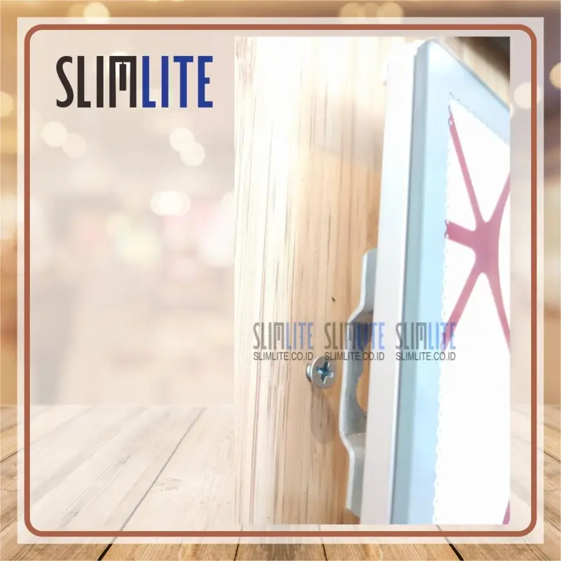 Wall Bracket-Penggantung dinding Lobang Kunci untuk produk: LightPad 2