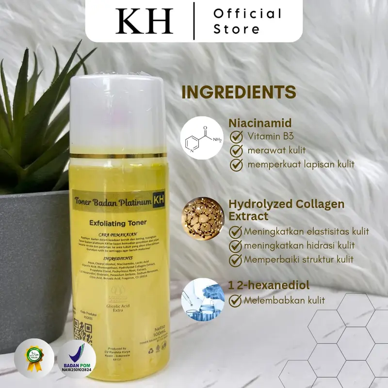 Toner badan DOSTING Super Premium Toner Badan Kelupas Pembersih Daki 2