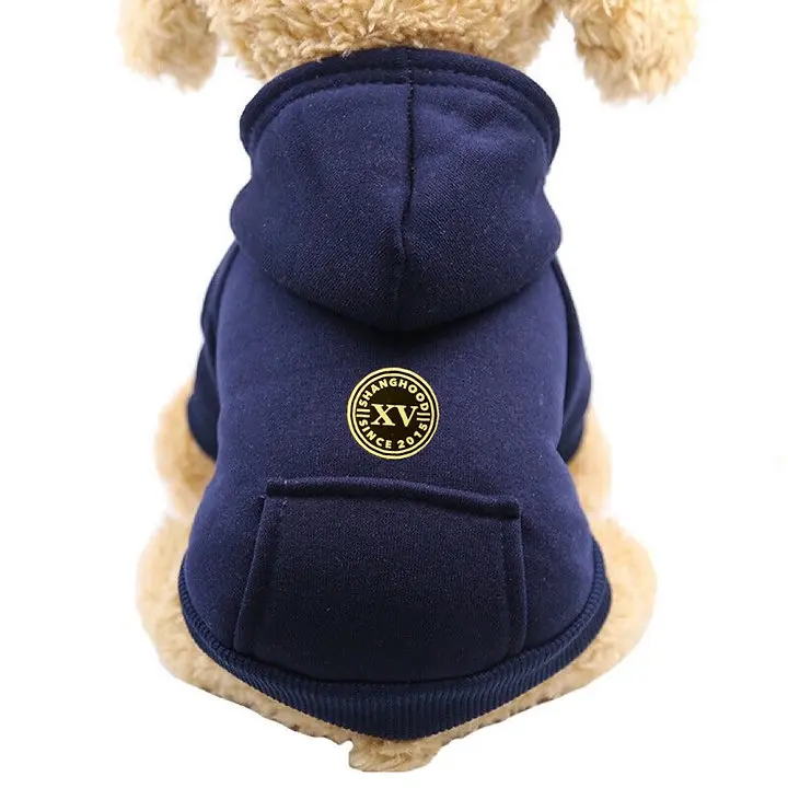 SHANG DOGS Navy Blue Hoody
