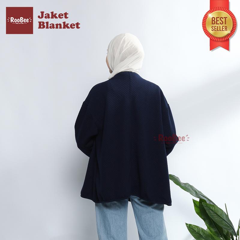 Jaket Blanket Ibu & Bayi - Blanket Bayi - Selimut Bayi Multifungsi 5