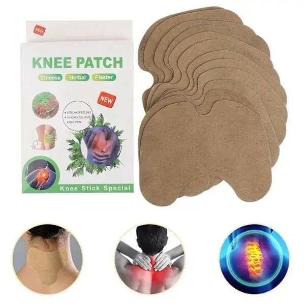 (COD) 30 Pads Koyo Lutut Herbal - Stiker Plaster Knee Patch Detox Tempelan Pereda Nyeri Badan 7