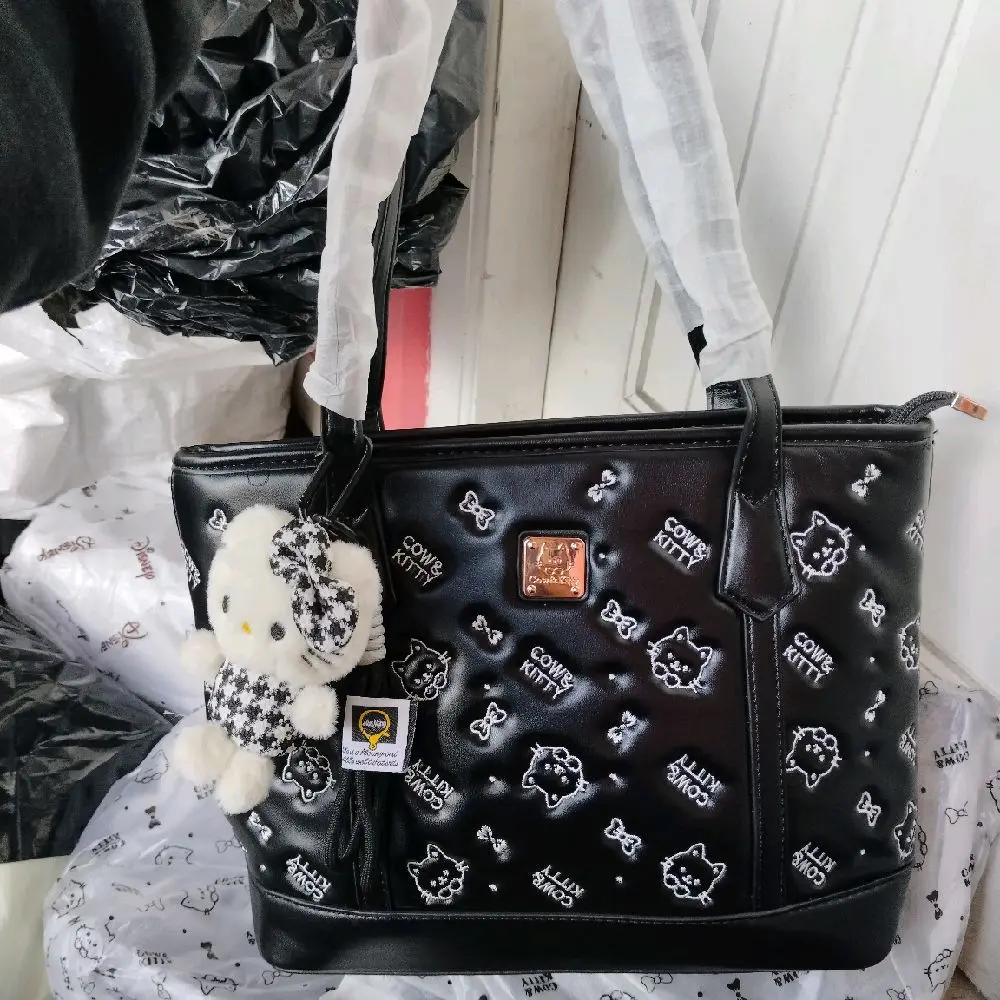 TAS WANITA TOTE COW&KITTY ORIGINAL FREEBOX