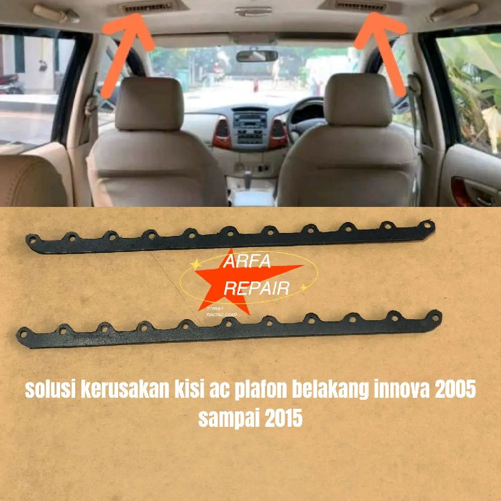 gagang daun pengait kisi ac inova lama belakang 2005-2015 model lubang  ori