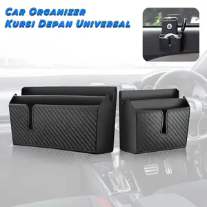 Penyimpanan Kursi Depan Mobil Bahan Karet Multifungsi Car Organizer Anti Air Berkualitas