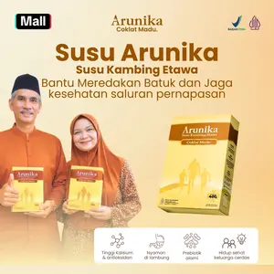 Arunika Susu Kambing Etawa Coklat Madu Bantu Meredakan Batuk & Melancarkan Masalah Pernafasan