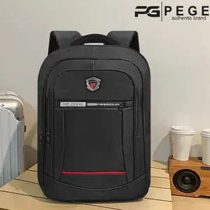 Tas Ransel Laptop PEGE Bove Tas Punggung  Sekolah Kuliah Pekerja Multifungsi Dilengkapi Raincover - PG 24