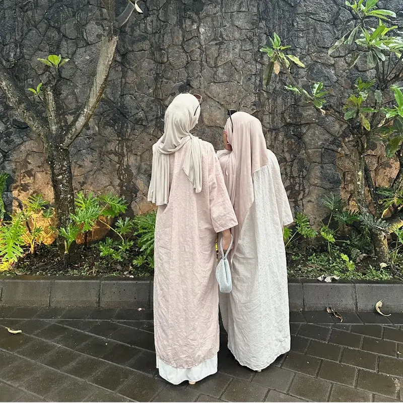 jameela abaya chakira/only outer/abaya outer/outer jameela/abaya chakira/abaya cotton bordir 3