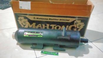 Product Review of Knalpot CMS Suara Ngebas Gerung Adem Full System Original Mahjong Muffler untuk Motor Beat Scoopy Vario Mio Nmax Aerox PCX dll - Motorcycle, Foto from 𝗠** 𝗔**𝗧 0