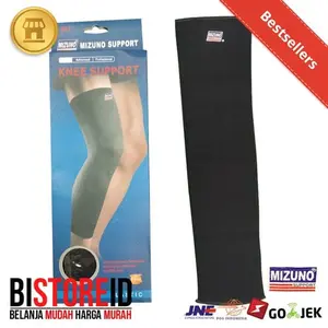 Knee Support Lutut - Deker Panjang Olahraga Mizuno - Deker Lutut Long Mizuno Isi 1