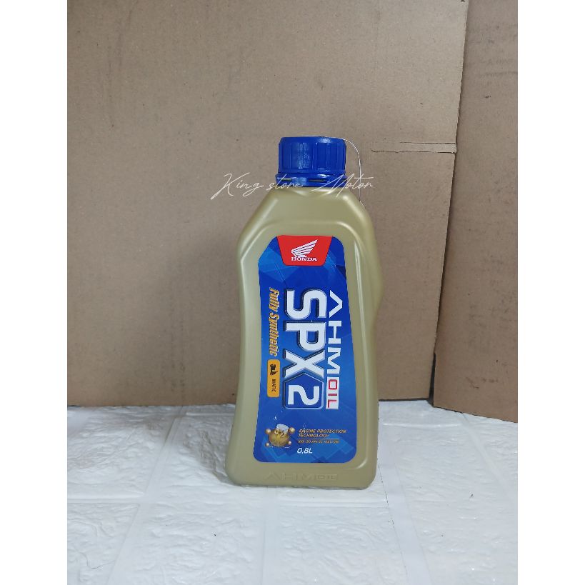SPX2 AHM OIL MATIC 800 ML 10W-30 FULL SYNTHETIC KHUSUS HONDA MATIC SCOPPY VARIO BEAT DLL Motorcycle
