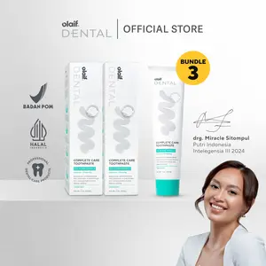 [Bundle 3] Olaif Dental Complete Care Toothpaste 200g / Pro Clean Toothbrush - Pasta Gigi / Odol Gusi  / Mulut