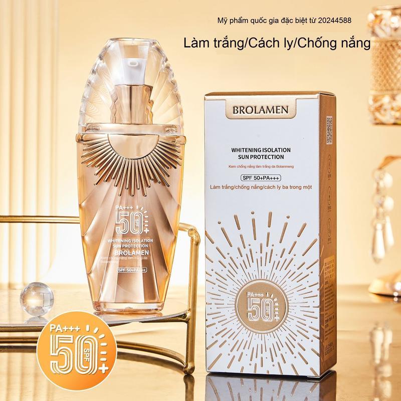 Kem Chống Nắng Làm Sáng Da  SPF50+ kết hợp kem lót dưỡng kem chống nắng