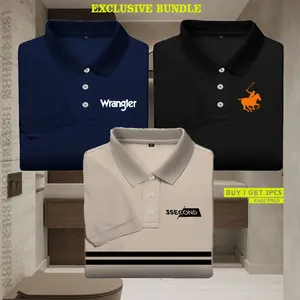 KAOS POLO BELIK 1 GRATIS 2PCS ( PROMO COD ) - Kaos POLO SHIRT Distro Pria