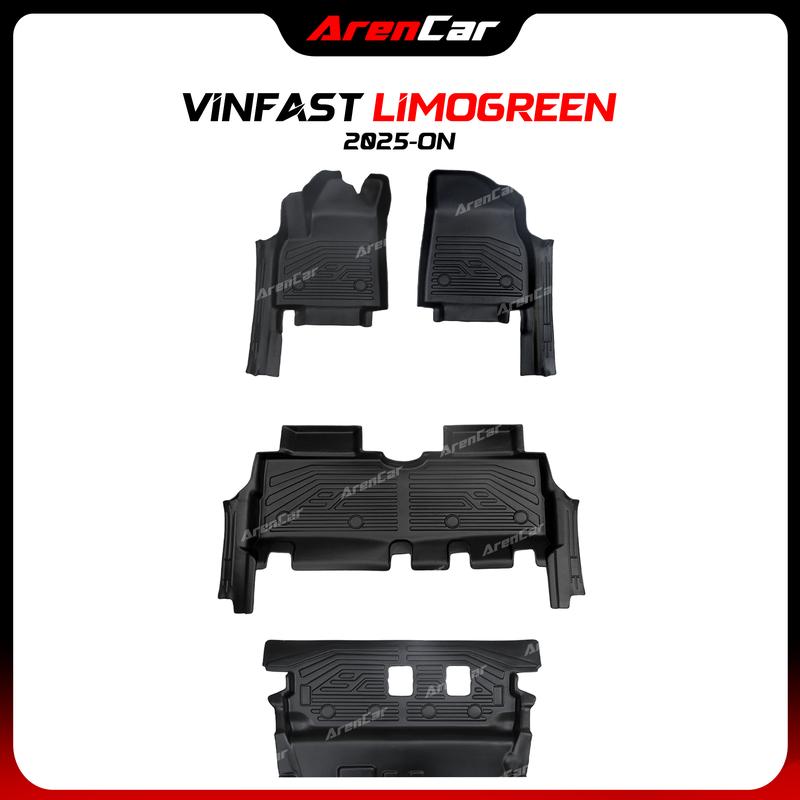 Thảm lót sàn ô tô VinFast Limo Green 2025+ - Nhựa TPE cao cấp chính hãng HUVI…