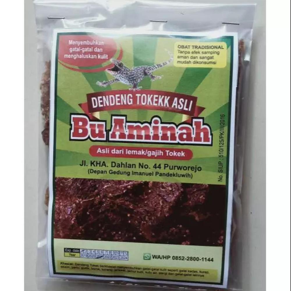 Dendeng Tokek Asli Ibu Aminah Obat Kulit Gatal