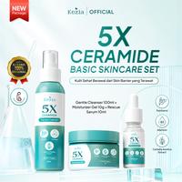 Gambar KEZIA Beauty - Paket 5X CERAMIDE Skin Barrier Series (FREE 1 POUCH EXCLUSIVE) dari Kezia Beauty Store Kota Administrasi Jakarta Pusat 2 Tokopedia