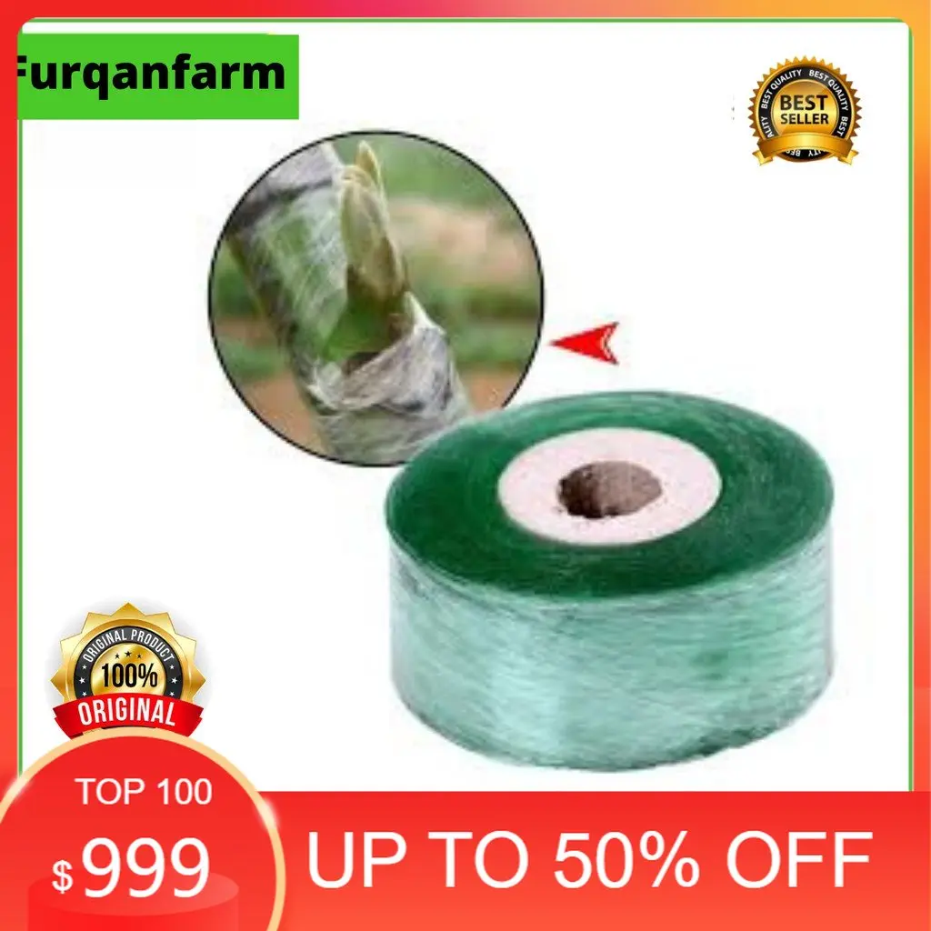 Grafting tape 3cm plastik okulasi sambung pucuk stek ranting cangkok parafilm poyolefin