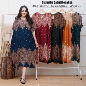 Daster Cabutan Jumbo Motif Monalisa Ld 125 Pb 115